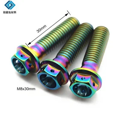 Болты на шестигранник титана